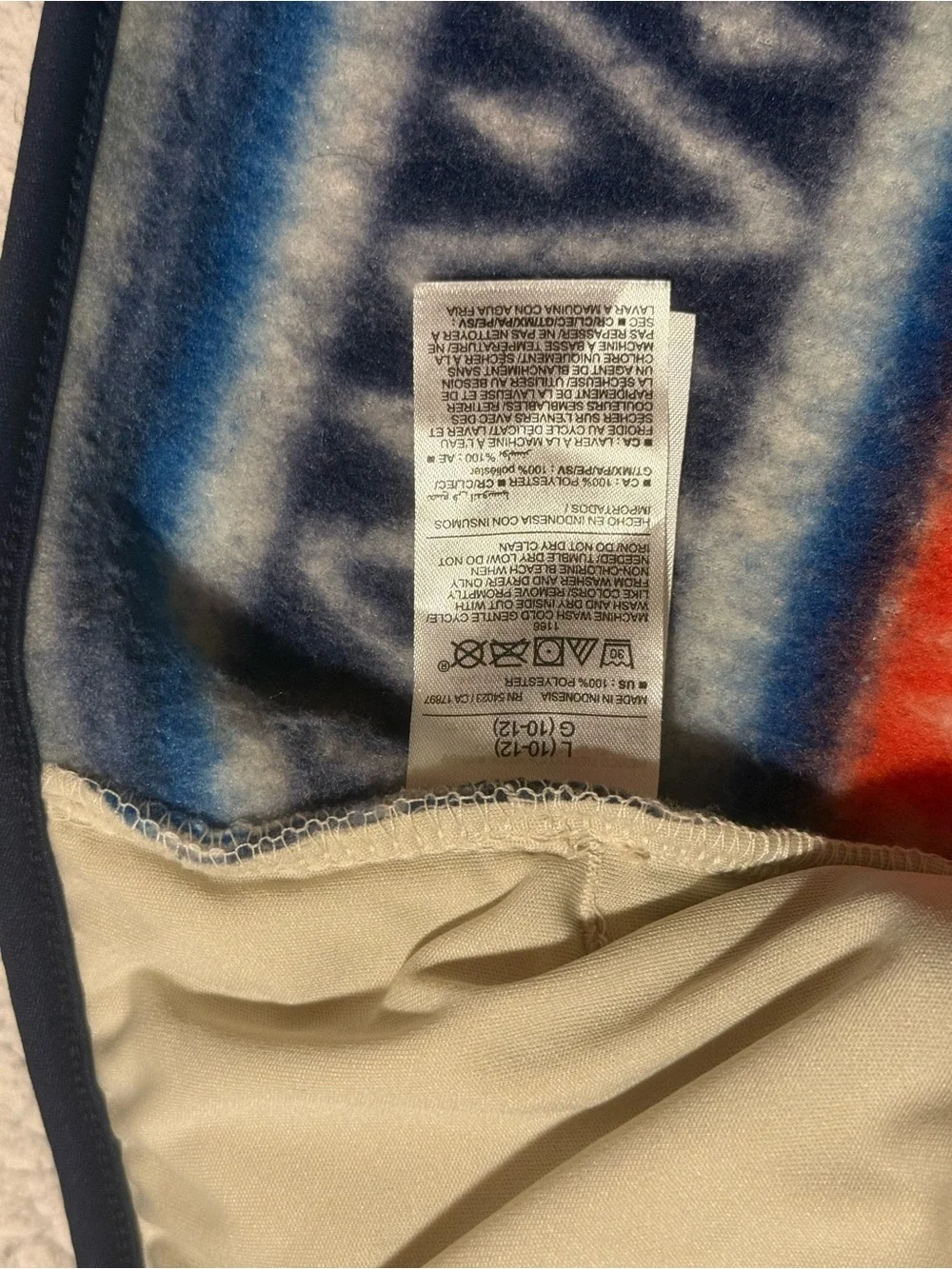 Kid’s Old Navy Sherpa Zip Up Jacket Latge 10/12